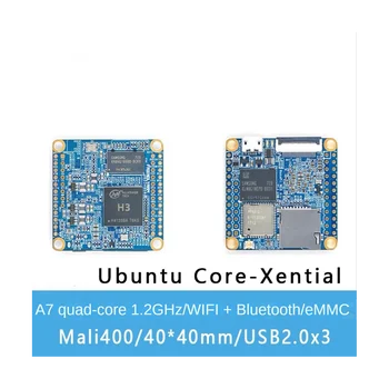 За Nanopi NeoAir Съвет за развитие 512 Mb оперативна памет, Wi-Fi и Bluetooth, 8 GB Emmc Allwinner H3 Quad-core Cortex-A7 Ubuntucore