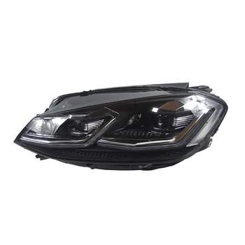 Автомобилни аксесоари, Автомобилни фарове led налобный фенер с обектив проектор DRL, фаровете за VW Golf7 2014-2016