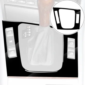 Кутия за превключване на предавките 1x Капачка панели от ABS-пластмаса, лъскава вътрешна врата цвят панел пиано черен цвят, мек спортен интериор, здрава нова