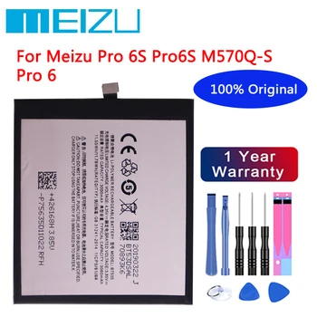 Висококачествен Meizu 100% Оригинална Батерия BT53S За Meizu Pro 6S Pro6S M570Q-S Pro 6 Батерии за мобилни телефони с капацитет 3060 mah + Инструменти