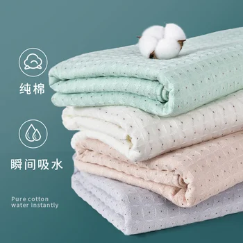 кърпи за баня от 100% памук за домашна употреба, 100% памук, не намокри косата си, в стила на отношение, увит с кърпа за мъже, която изсъхва бързо