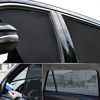 За Toyota WISH MPV E2 2009-2019 Магнитен Авто сенника на Предното Предното Стъкло на Окото Рамка Завеса Задното Странично Прозорец Слънчеви Очила Щит