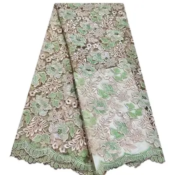 лилава кърпа африка тюл плат със сребърни пайети бродерия завесата лейси плат Швейцария 3d цветен жакард дамасская плат