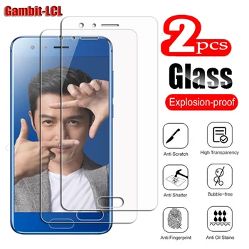 2 бр. оригинално защитно закалено стъкло за Huawei Honor 9 Премиум 5,15 
