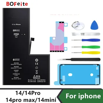Батерия BoFeite За iPhone 14 14Plus 14pro 14pro max Взаимозаменяеми Батерия Bateria 