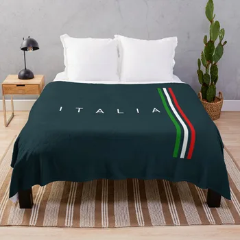 Каре с флага на Италия, пушистое одеяло, голямо меко одеало, двойно одеало за лятото