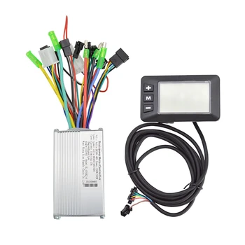 1 комплект контролер скутер Водоустойчив LCD панел G51 Smart Display за электровелосипеда Скутер 24-48 В