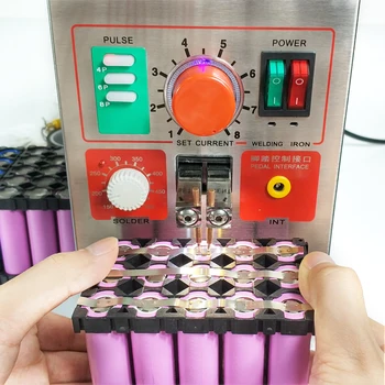 1.9 кВт SUNKKO led pulse батерия за спот заваряване батерии 709A Поялната станция акумулаторна машина за спот заваряване 18650 Батерия