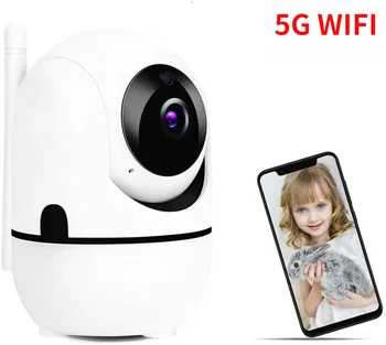 5G WIFI 1620P безжична IP камера Wifi 360 ВИДЕОНАБЛЮДЕНИЕ камера Мини камера видеонаблюдение за домашни любимци с WiFi следи бебето 1080P Smart home
