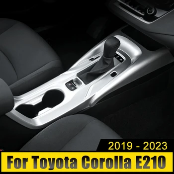 ABS Автомобили, Централна Конзола Дръжка на скоростния Панел на Кутията Рамка Накладки За Toyota Corolla E210 2019-2021 2022 2023 Хибридни Аксесоари