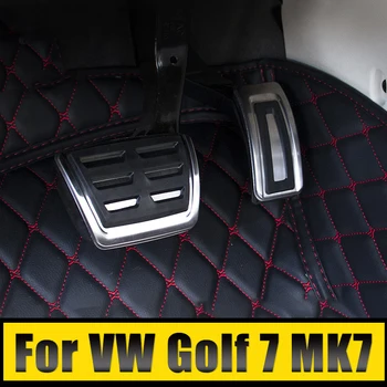 За VW Golf 7 GTi MK7 Seat Leon 5F MK3 Octavia A7 Rapid Audi A3 8V Passat Авто педала на Газта на спирачния Педал на Съединителя Калъф Хастар