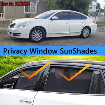Страничната Козирка За Защита От Оцветяване Прозорец На Сенника Автоаксесоари За Nissan Teana J32 2008 - 2012 2009 2010 2011