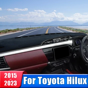 Капак табло на автомобила За Toyota Hilux SR5 4X4 REVO 2015 2016 2017 2018 2019 2020 2021 2022 2023 Козирка Мат Аксесоари