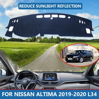 Противоскользящий Подложка За защита от Uv, Тампон на таблото, Защитен Подложка за Nissan Altima 2019-2020 L34, Аксесоари
