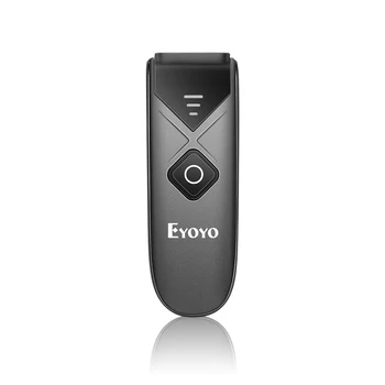 Eyoyo EY-015 Мини баркод Скенер USB Жична Bluetooth 2.4 G Безжична приложение 2D QR PDF417 Баркод за iPad, iPhone и Android Таблети PC