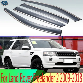 За Land Rover Freelander 2 2009-2018 Пластмасов външен козирка, вентилационни завеси, за защита от слънце и дъжд, дефлектор