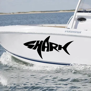 CS31083 # SHARK Написани думи Модни vinyl стикер за щанцоване, автомобили стикер, водоустойчив кола декори