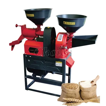 Многофункционална машина за мелене на оризово брашно, малка преносима ориз, sheller, раздробяване на царевица