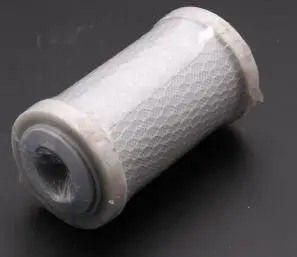 Резервни части за филтър за вода CTO въглероден касета 5 инча 12,8 см x 6,9 см премахване на мирис и подобрява вкуса на