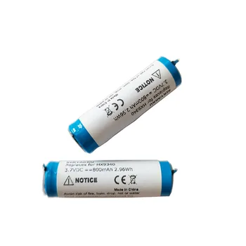 3,7 На 800 mah Сменяеми литиево-йонна батерия за електрическа четка за зъби Philips HX9340 9360 9350 6730 9370