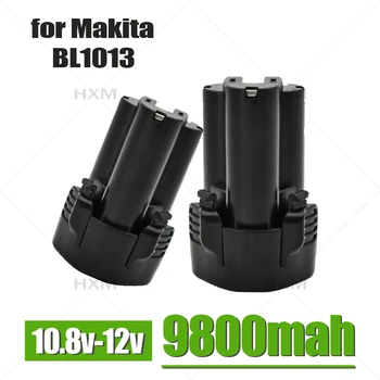 BL1013 10,8 В 9800 mah литиево-йонна акумулаторна батерия за подмяна на електроинструменти Makita BL1014 TD090D DF030D DF330D MUS052D