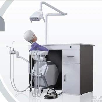 Стоматологичен електрическа симулация на подвижната A8 за 1 студент, с настолна и led лампа за запис на
