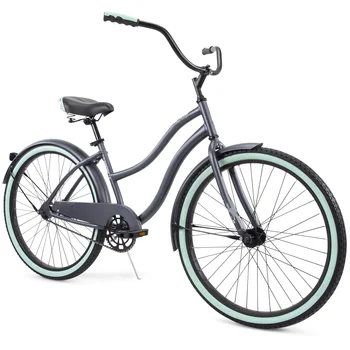 26-инчов жена на велосипед Comfort Cruiser сив цвят