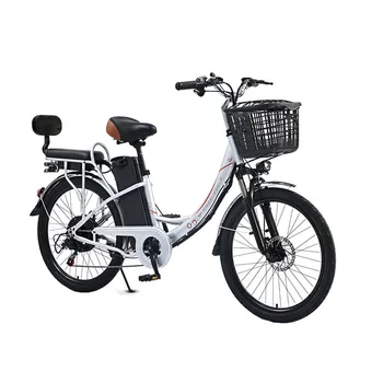 26-инчов електрически велосипед за възрастни, кола на батерии, мъже и жени, парковщик зад волана, 30-високоскоростен преносим помощен литиева трамвай